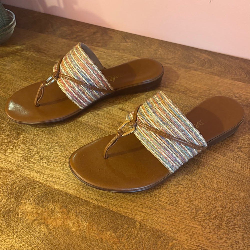 Multicolor Slide Sandals - Picture 2 of 5